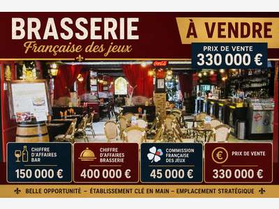 Vente café brasserie FDJ sur Lens