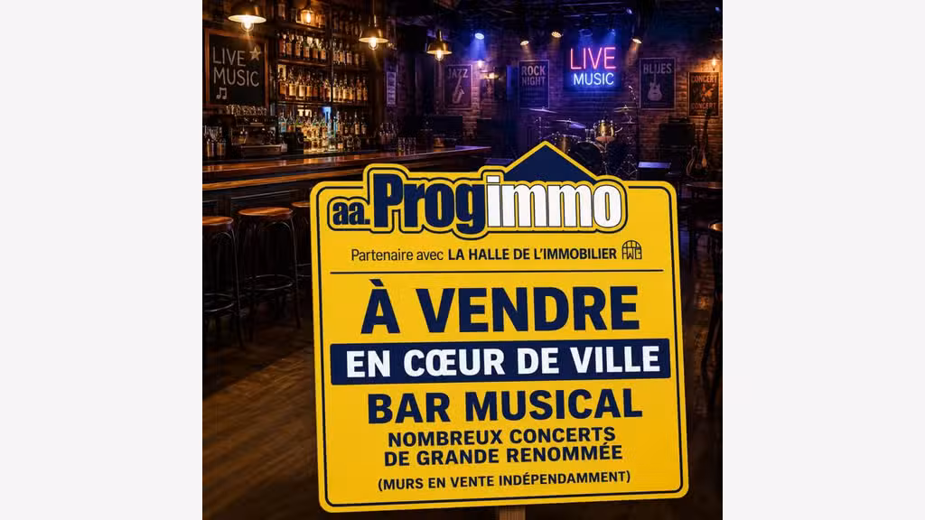 Vente bar brasserie tabac clé en main sur Limoges