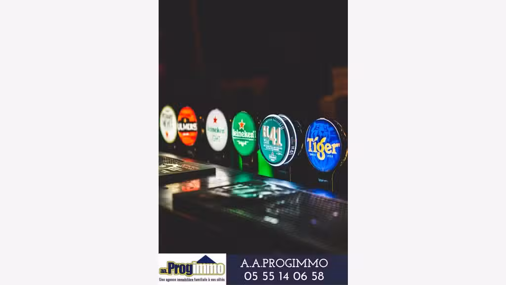 Vente bar brasserie tabac clé en main sur Limoges