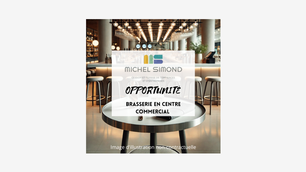 Vente brasserie bar lic IV centre commercial 56