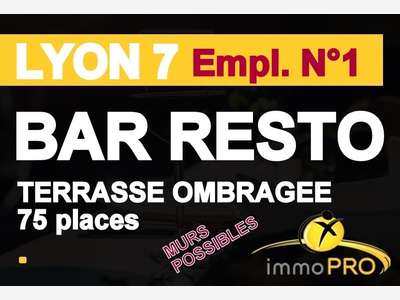 Vente bar restaurant exceptionnel à Lyon 69007
