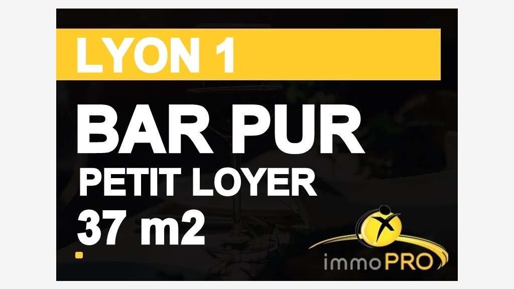 Vente bar traditionnel dans quartier animé de Lyon
