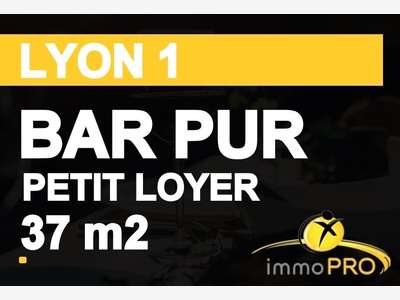 Vente bar traditionnel dans quartier animé de Lyon