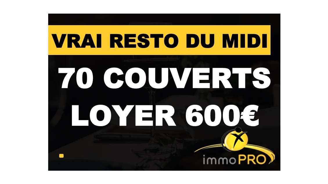 Vente affaire de restauration du midi à Oullins