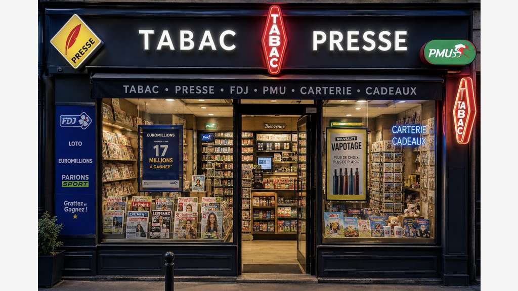 À vendre Tabac Presse clé en main dans la Marne