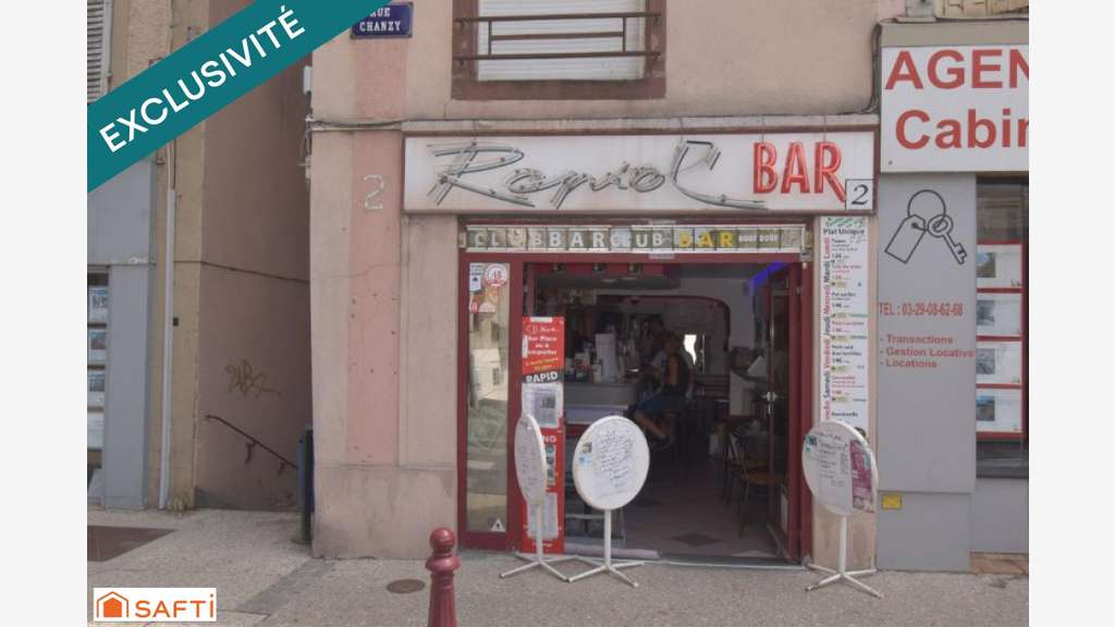 Vente bar licence IV à Mirecourt Proche De Nancy