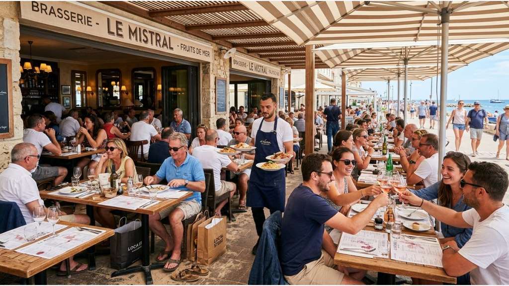 A vendre brasserie licence IV face à la mer 34