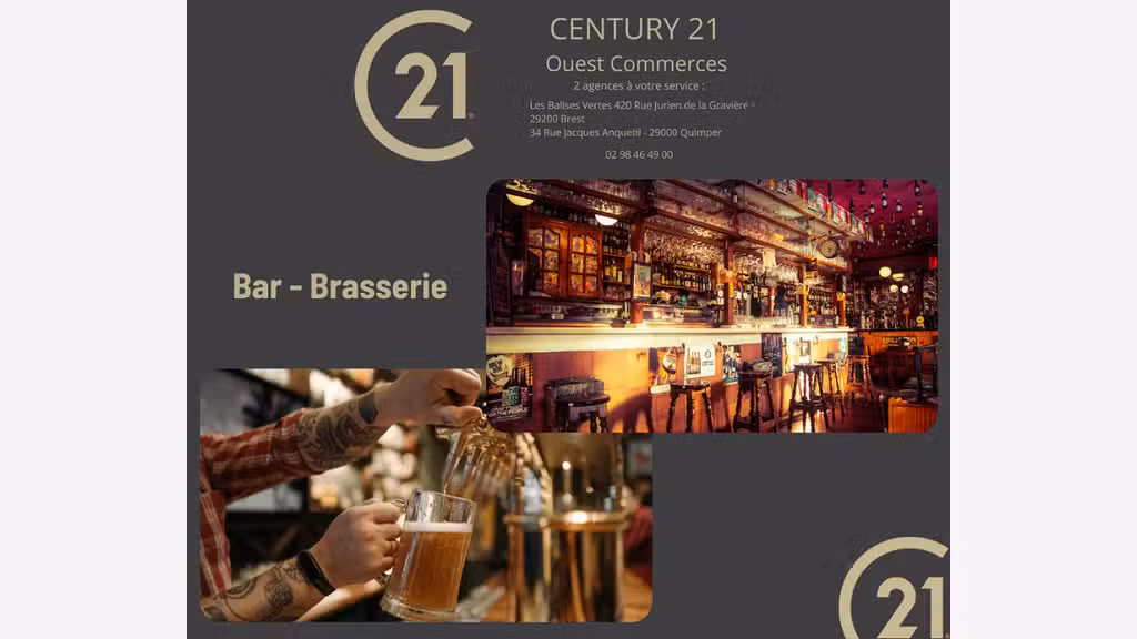Vente bar brasserie en front de mer au Morbihan