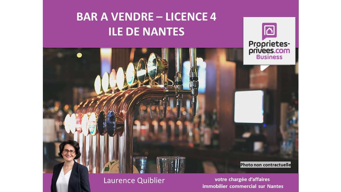 Bar licence IV à vendre sur l'Ile de Nantes