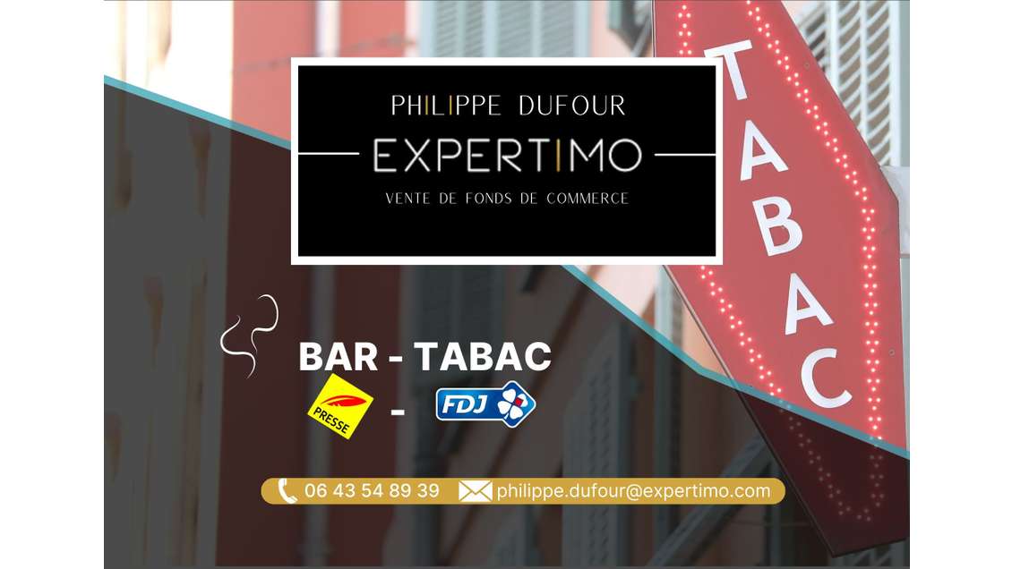 Vente bar tabac presse FDJ 80m² à Neuilly-Le-Real