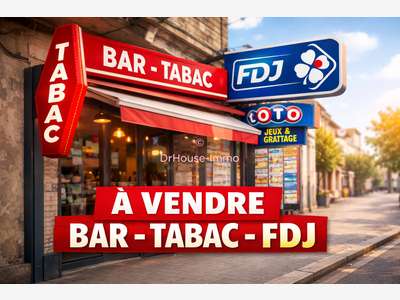 Vente bar tabac FDJ licence sans PMU à Nice centre