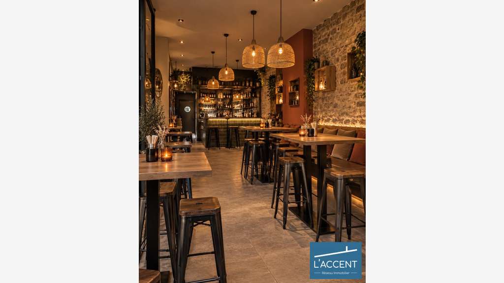 Vente bar-restaurant de 130m² au centre de Nîmes