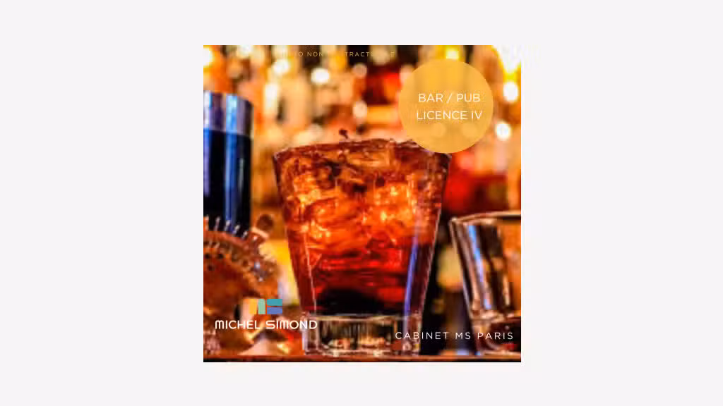 A vendre bar lic IV 40 pl à Paris 75018 Pigalle 