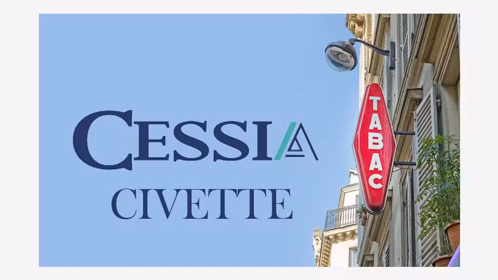 Vente Tabac CIVETTE Paris OUEST