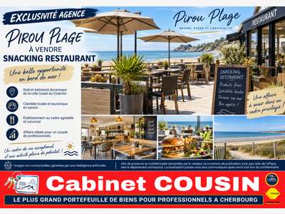 Vente snacking restaurant à Pirou plage