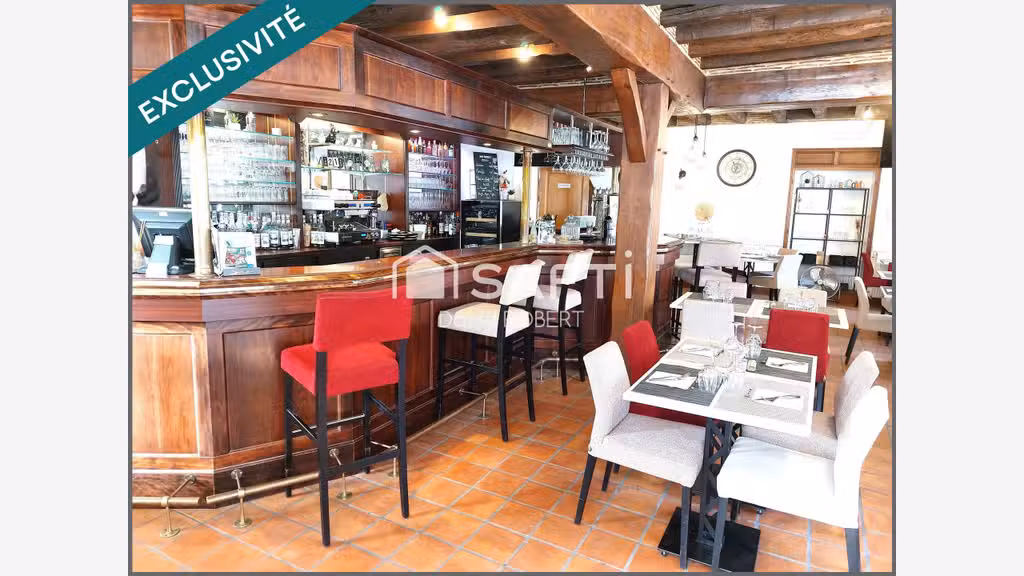 Vente FDC café bar restaurant au centre de Courçay