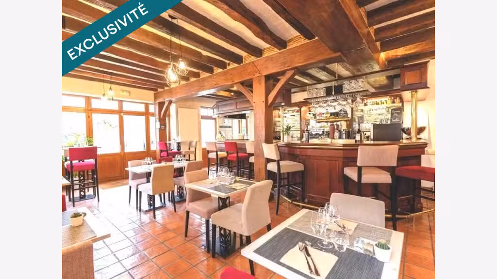 Vente FDC café bar restaurant au centre de Courçay