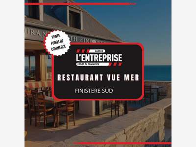 A vendre bar brasserie vue mer proche de Quimper