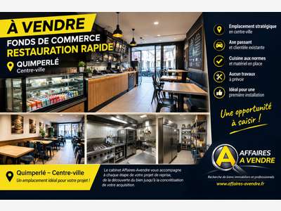 Local commercial restauration rapide - Snacking -
