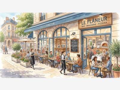 Vente très beau bar brasserie à Rouen Rive Droite