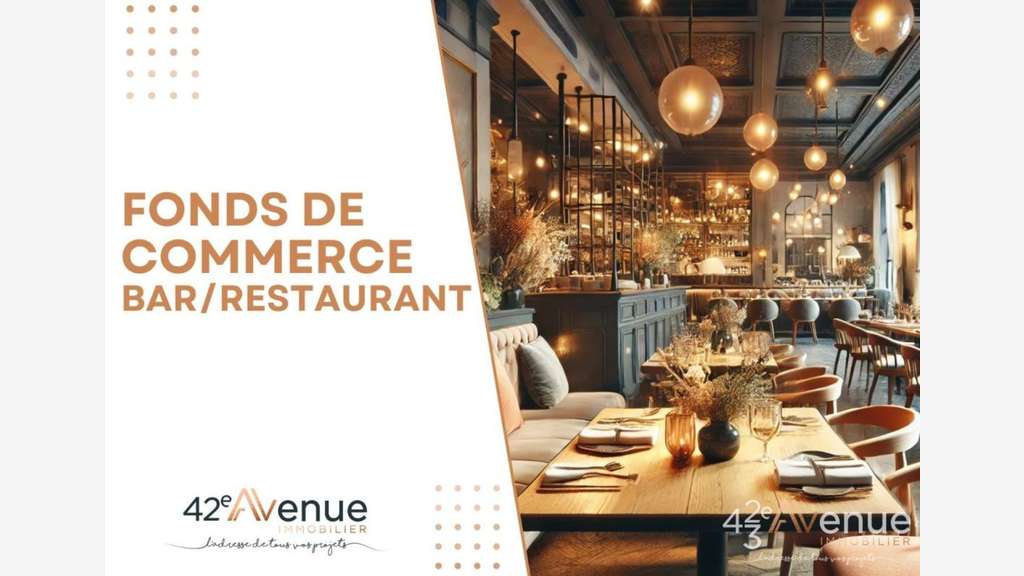 Vente FDC restauration brasserie à Saint Etienne