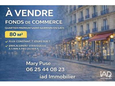 Vente Bar - Brasserie - Tabac à Saint-Germain-en-Laye