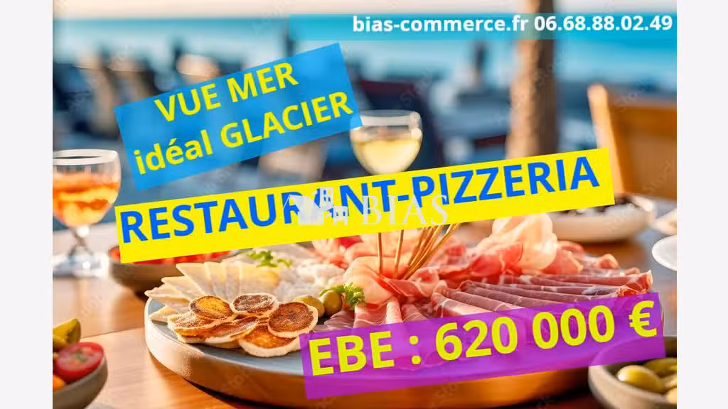 A vendre pizzeria restaurant station balnéaire 76