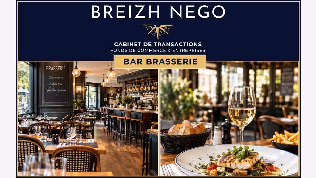 Vente bar restaurant en station balnéaire Morbihan