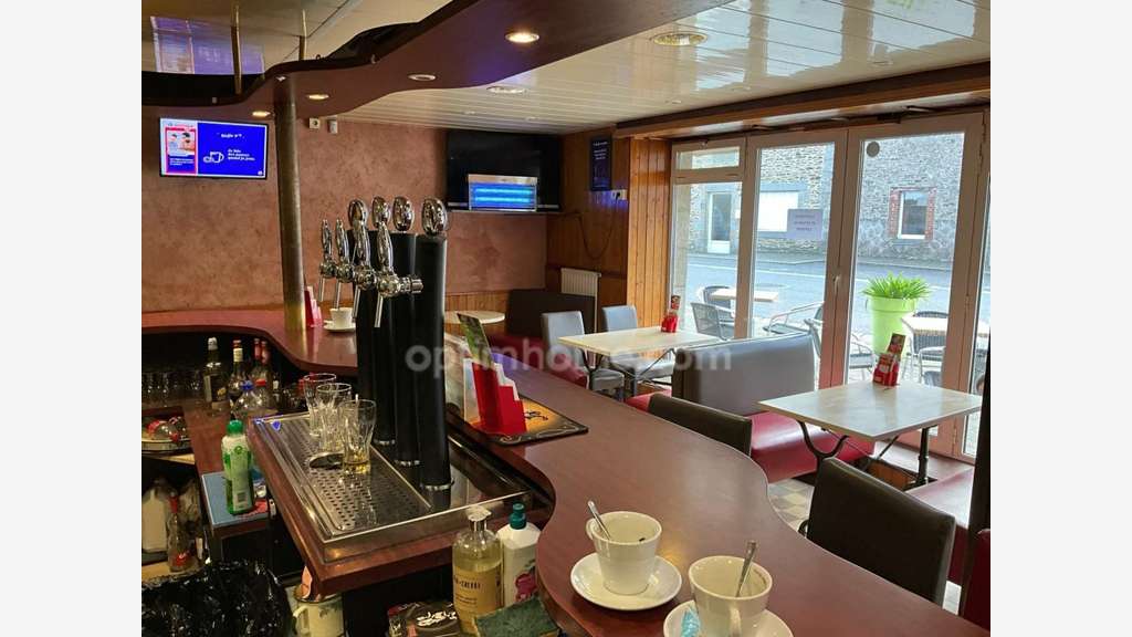 Vente bar tabac loto presse log et jardin Treguier