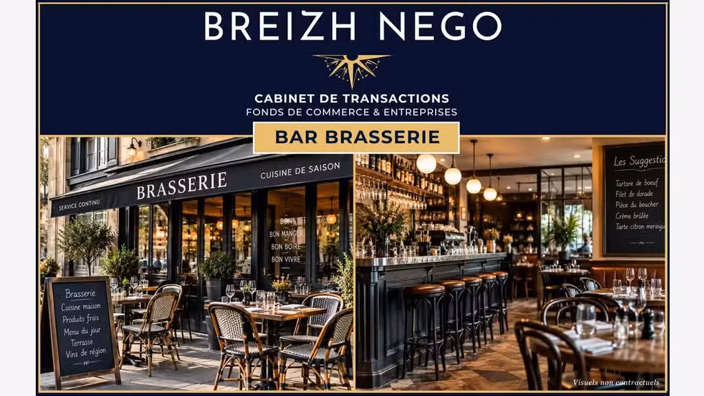 AV bar-brasserie Lic IV centre-ville en Morbihan