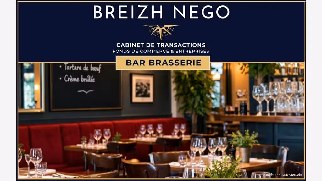 A vendre bar brasserie Zone d'affluence Morbihan