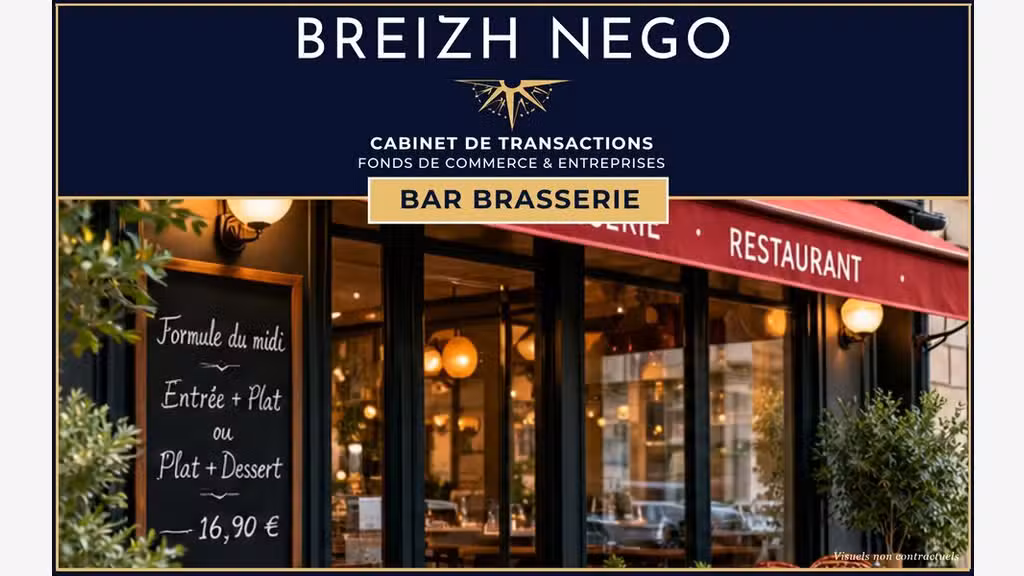 Brasserie-Café-Restaurant en emplacement N°1  Mo