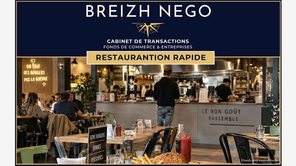A VENDRE FONDS DE COMMERCE  RESTAURANT /