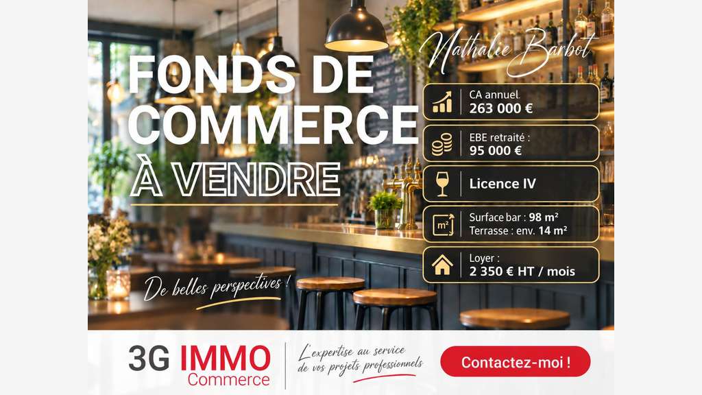 Vente bar FDJ PMU à Châlons-en-champagne centre