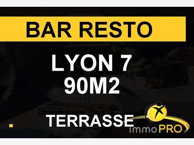 Vente bar restaurant sur bel emplacement à Lyon 7