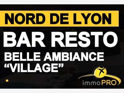 A vendre bar restaurant au Nord de Lyon