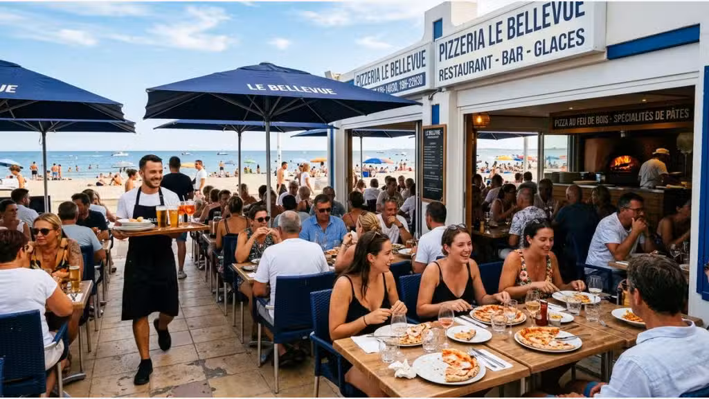 AV bar restaurant pizzeria lic IV la Grande Motte