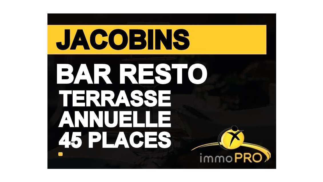 Vente bar restaurant Lyon proche quartier Jacobins
