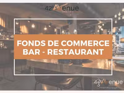 Bar restaurant à vendre empl n°1 à Saint Etienne