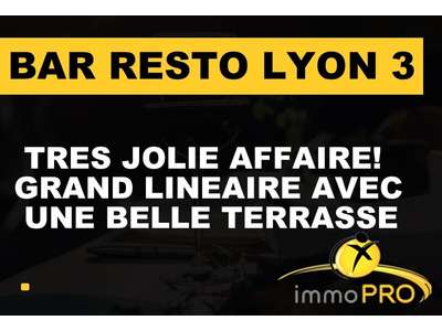 Vente Restaurant à Lyon 3e