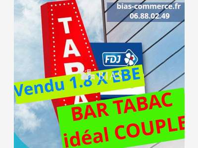 Vente bar-tabac-FDJ logement idéal couple dept 76