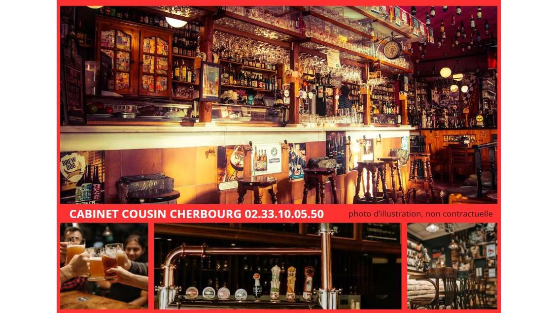 Vente bar à thème licence IV à Cherbourg