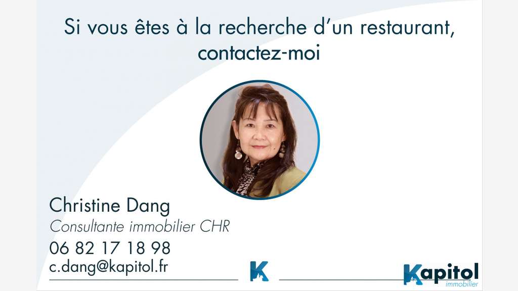 Vente beau restaurant empl n°1 à Paris 75006