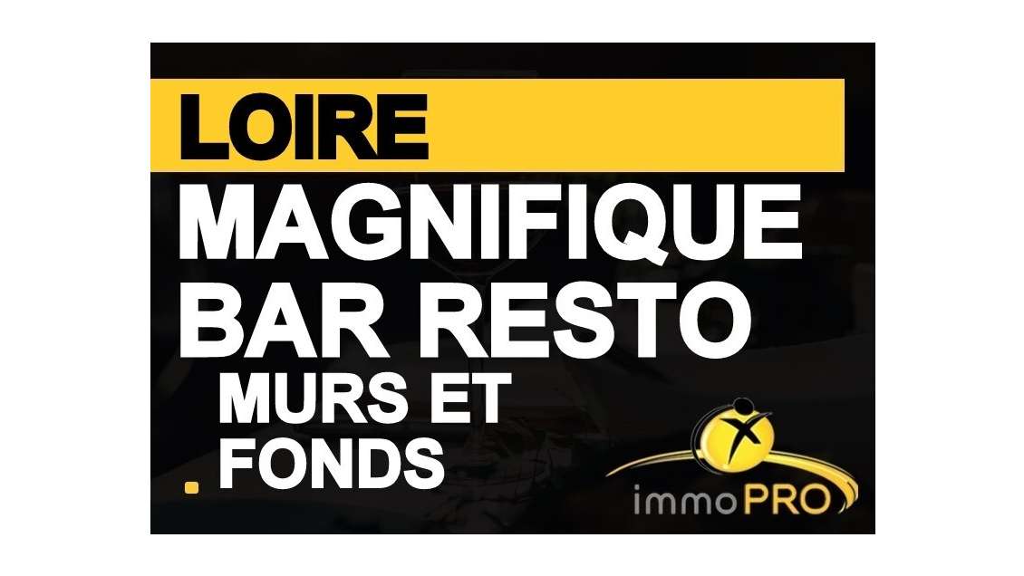 Av murs et fonds très beaux bar restaurant Feurs