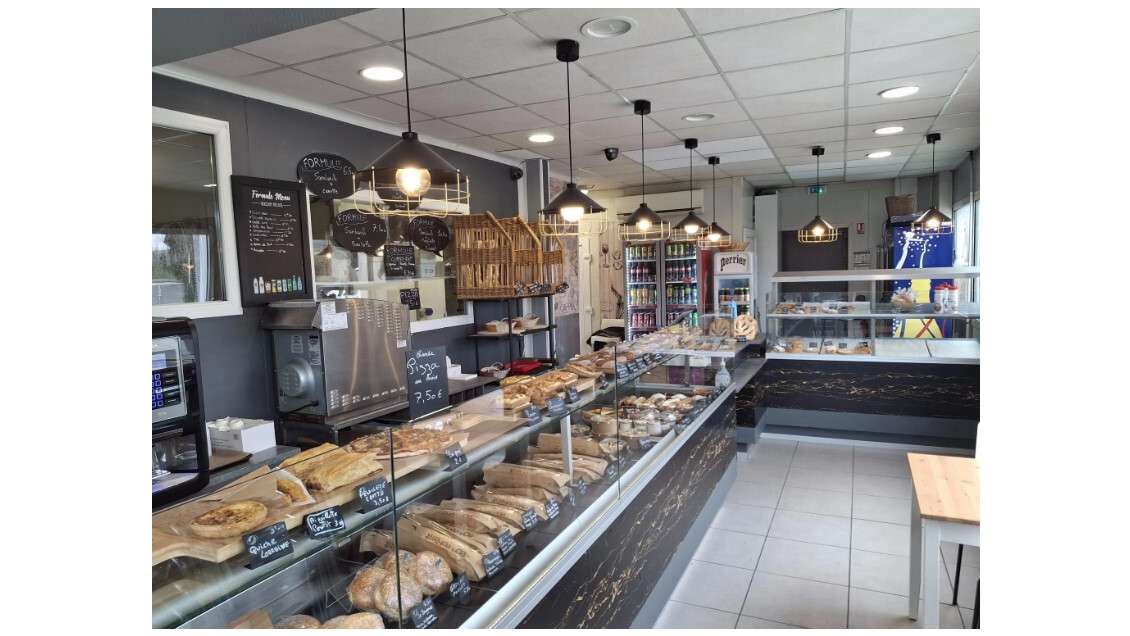 Vente boulangerie de 145m² entrée ville Drôme