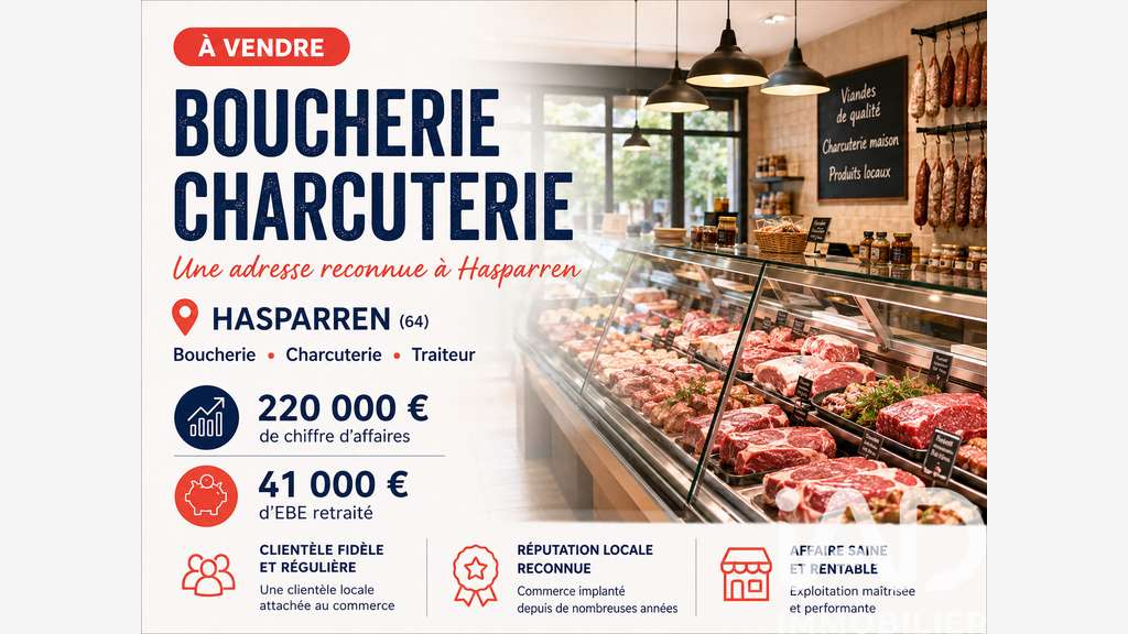 Vente boucherie charcuterie reconnue à Hasparren