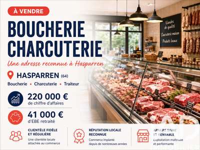 Vente boucherie charcuterie reconnue à Hasparren