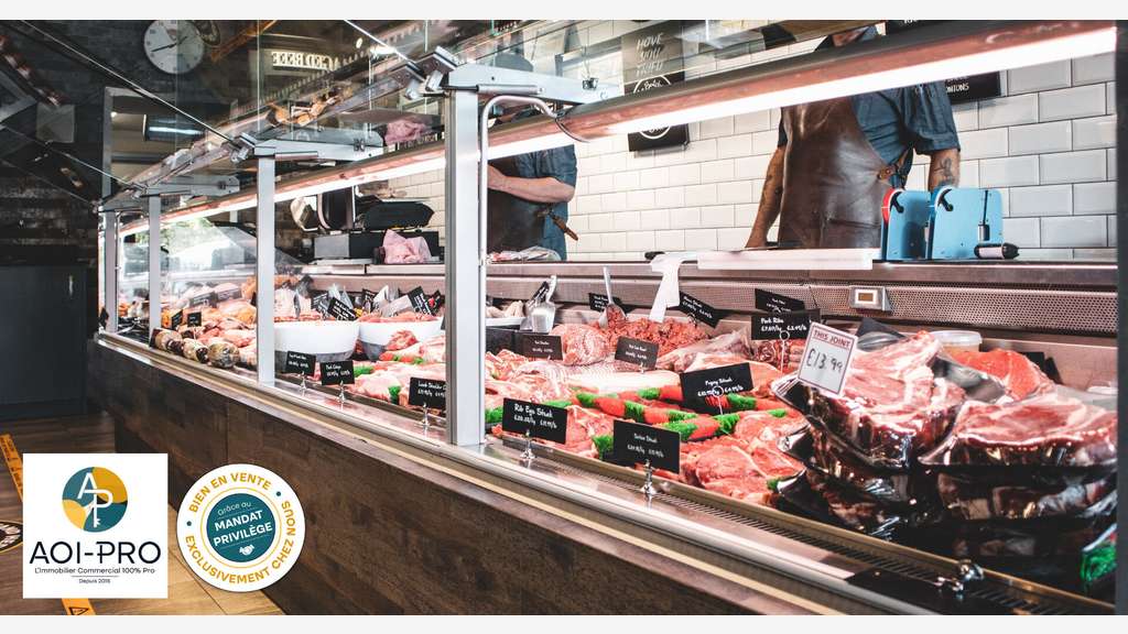EXCLU à vendre FDC boucherie charcuterie à Pessac
