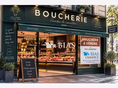 Vente boucherie charcuterie rôtisserie dept 77