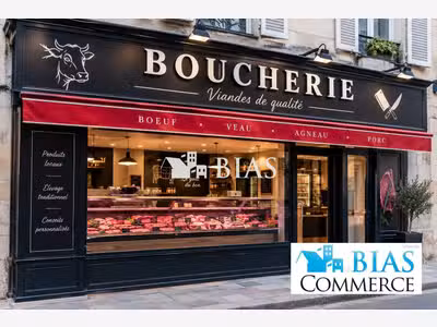 Vente boucherie-charcuterie clé en main dept 76
